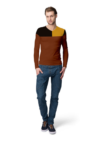 Men 'Multicolour' Long Sleeve T-shirt