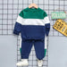 Green + White + Navy