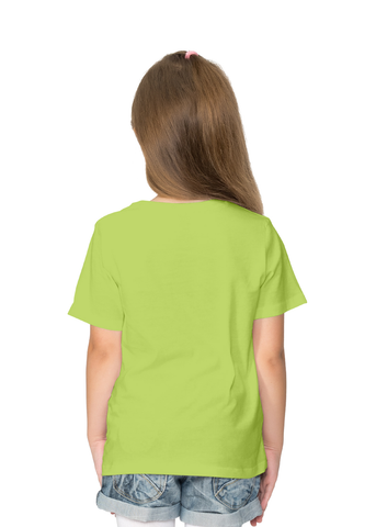 Girls Cotton Candy Colour Summer Vibes Tshirt