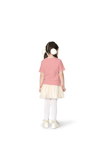 Girls Cotton Candy Colour Love Love Tshirt