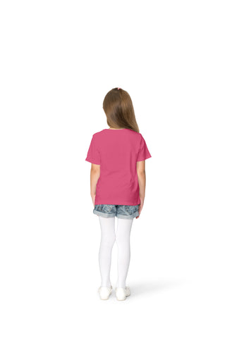 Girls Cotton Candy Colour Paris Tshirt