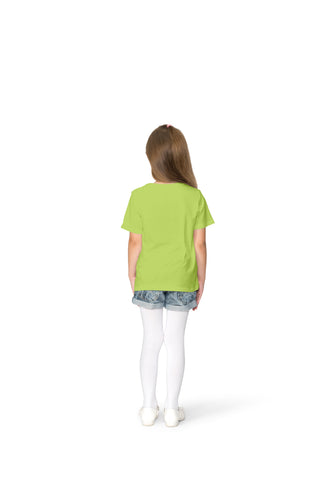 Girls Cotton Candy Colour Summer Vibes Tshirt