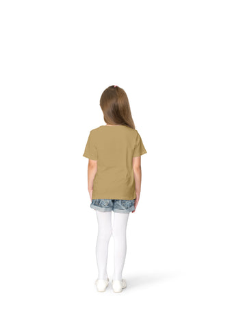 Girls Cotton Candy Colour Princess Tshirt