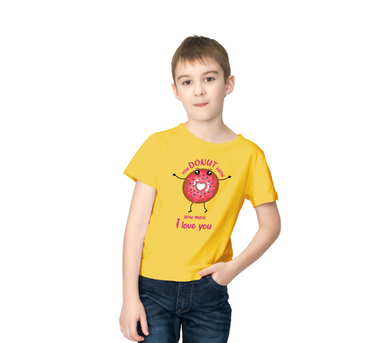 Boys Donut Tshirt Bright Colour 1300