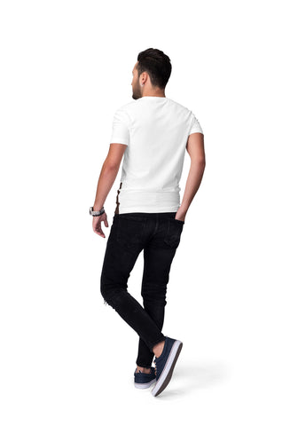 Men 'Multicolour' Brown Layered T-shirt