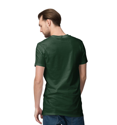Men 'Floral Print' with Pocket T-shirt