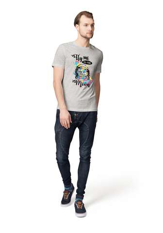 Men 'Fly Me To Moon' T-shirt