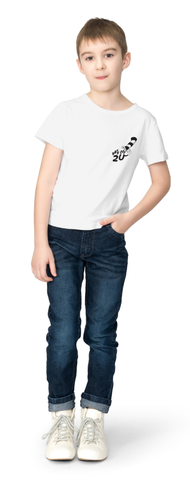 Boys Hats off 2 U White Colour Tshirt