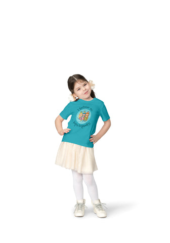 Girls Cotton Candy Colour I Believe in Mermaids Tshirt
