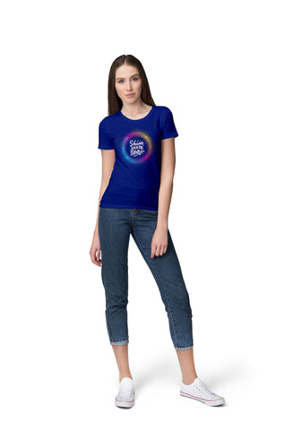 Women 'Shine Like The Stars' T-shirt with Glitter