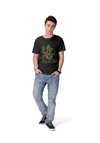 Men 'Shiva - Golden Foil' T-shirt