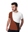 Men 'Multicolour' Brown Layered T-shirt