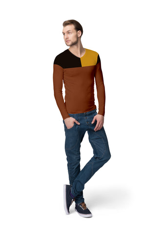 Men 'Multicolour' Long Sleeve T-shirt