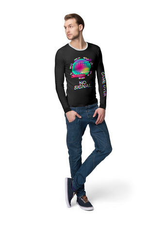 Men 'No Signal' Long Sleeve T-shirt